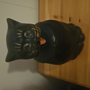 Mccoy  Black cat cookie jar